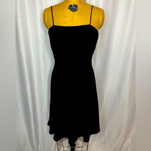 Classic Nine West Spaghetti Strap Tie Back Sheath Dress - Size 8